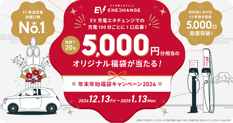 年末年始福袋キャンペーン！5000円分相当のオリジナル福袋が当たる！