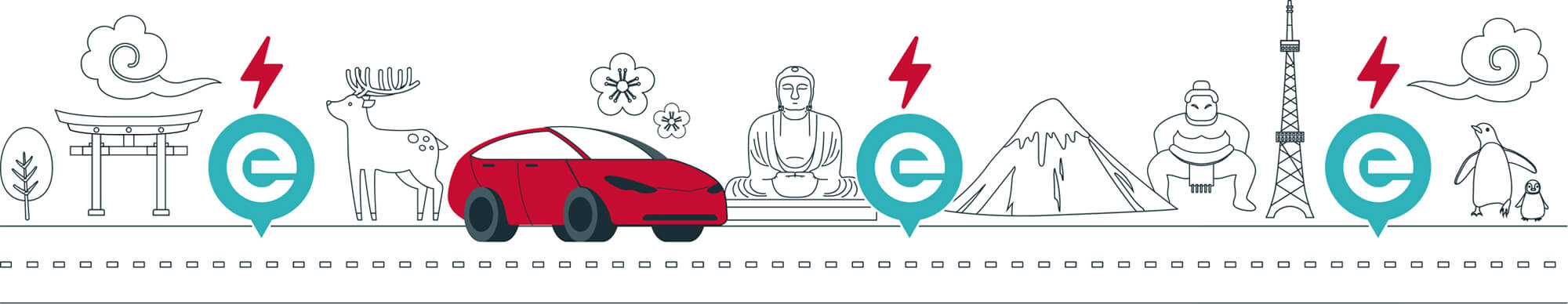 EV充電エネチェンジ × e Mobility Power