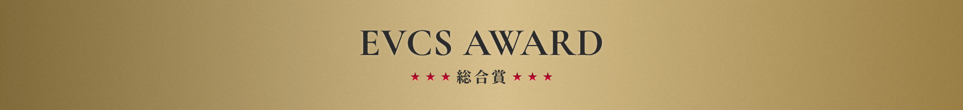 EVCS AWARD 総合賞
